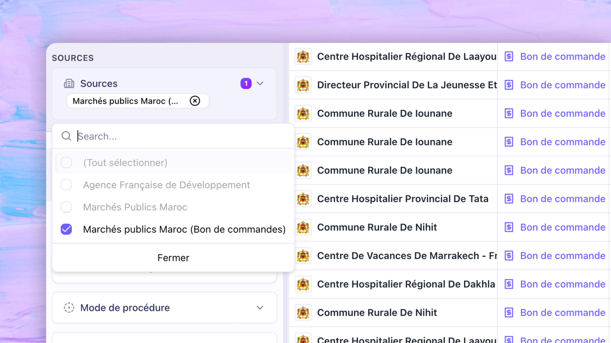 Les Bons De Commande Sont Maintenant Disponibles Sur Datao (Mise à jour)