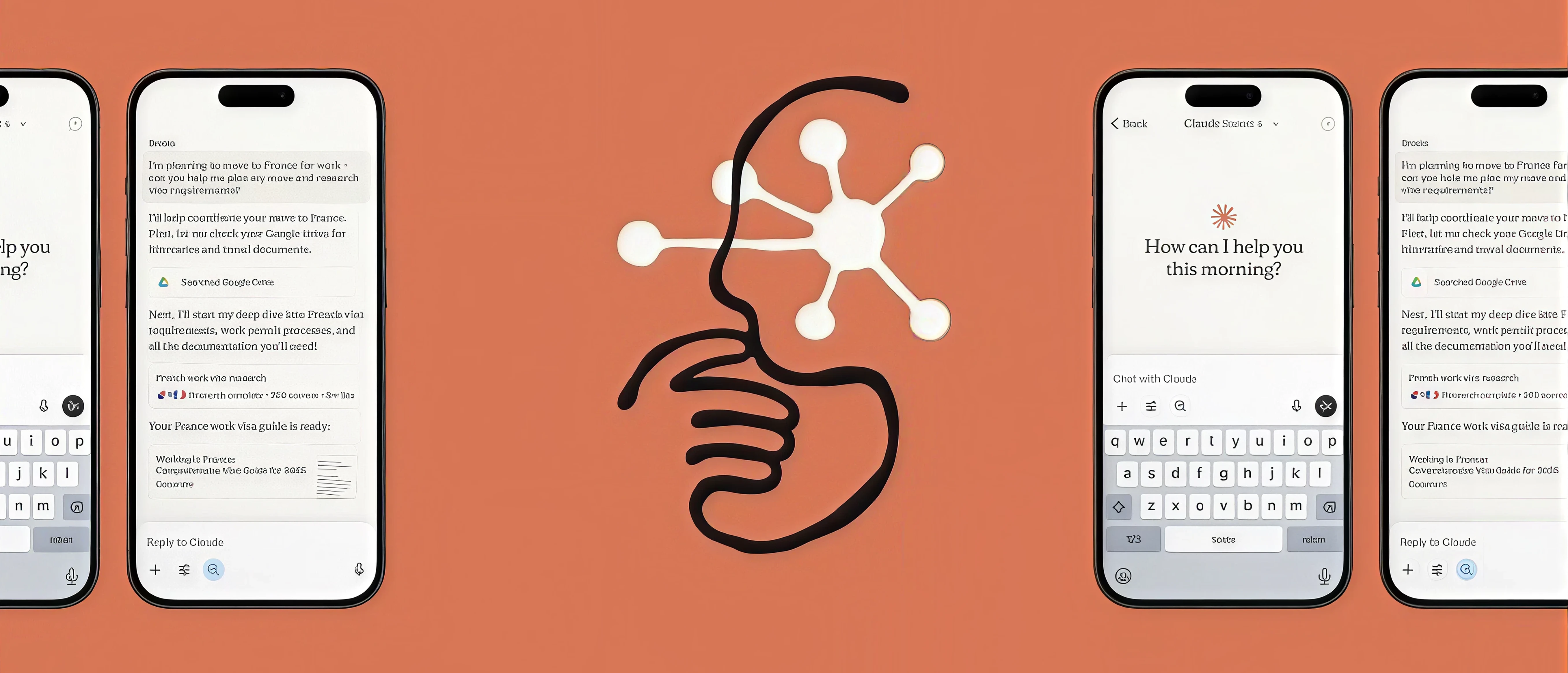 Datao dans l’application Claude sur mobile