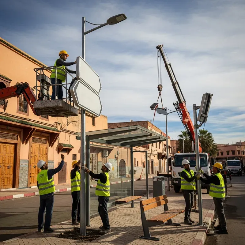 Marchés publics Signalisation et Mobilier Urbain